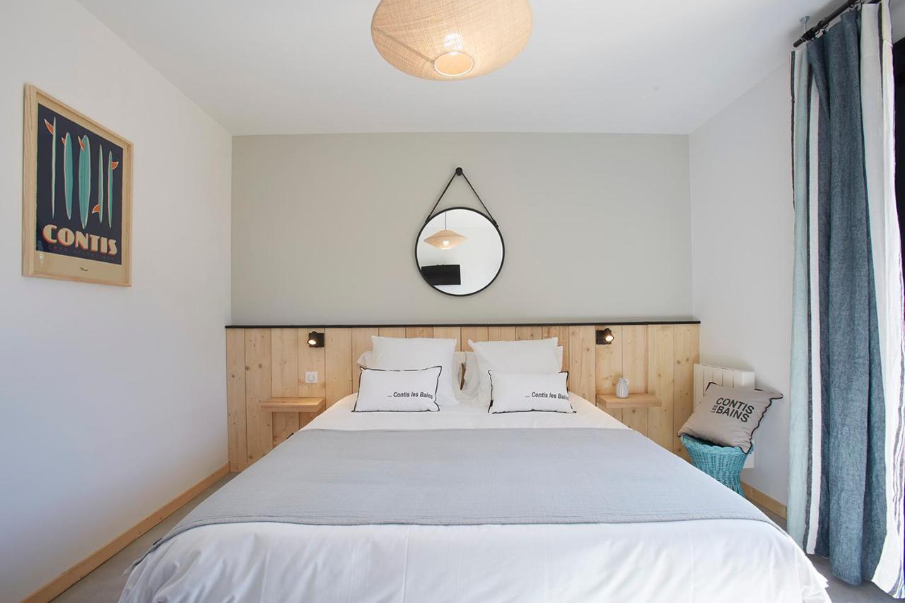 Hotel Cote Phare Contis-les-Bains Eksteriør bilde